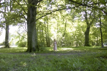 Franziska Hesedenz im lichten Wald